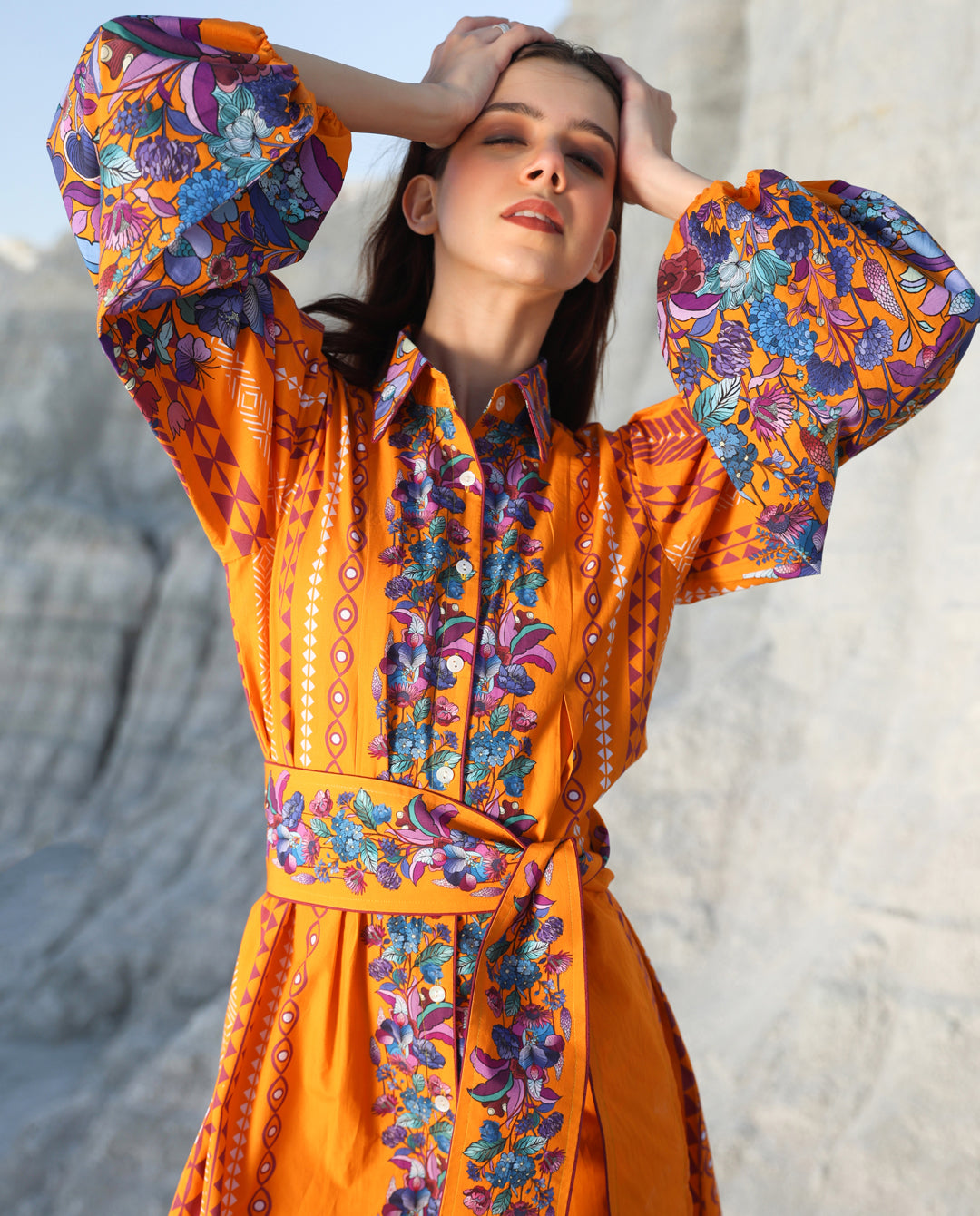 Rust Revenala Mini dress