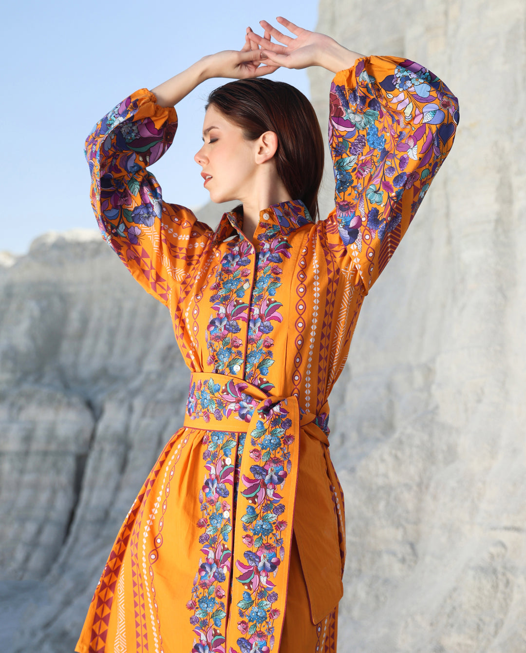 Rust Revenala Mini dress