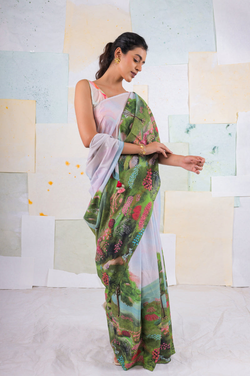 Bella donna saree