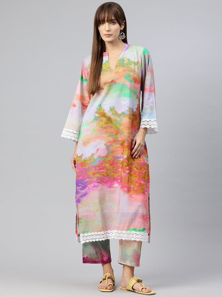 Kashia Printed Kurta Set