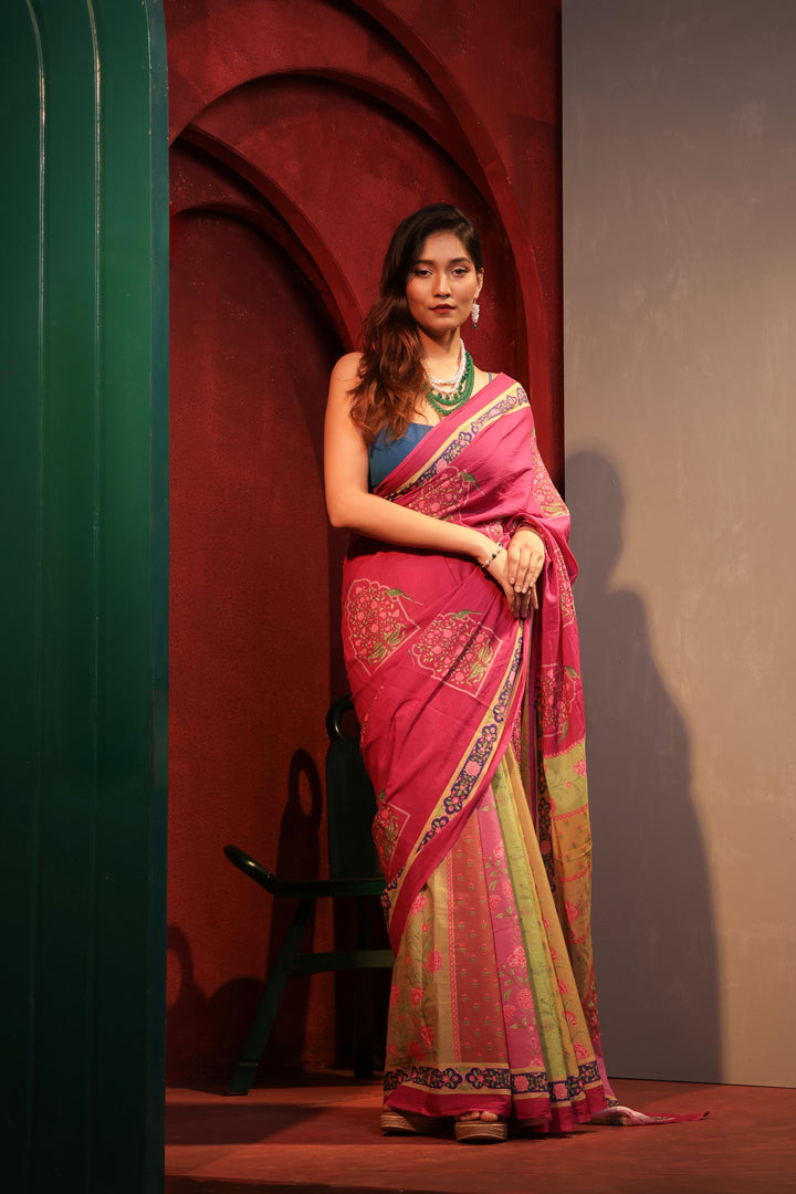 Narangi saree