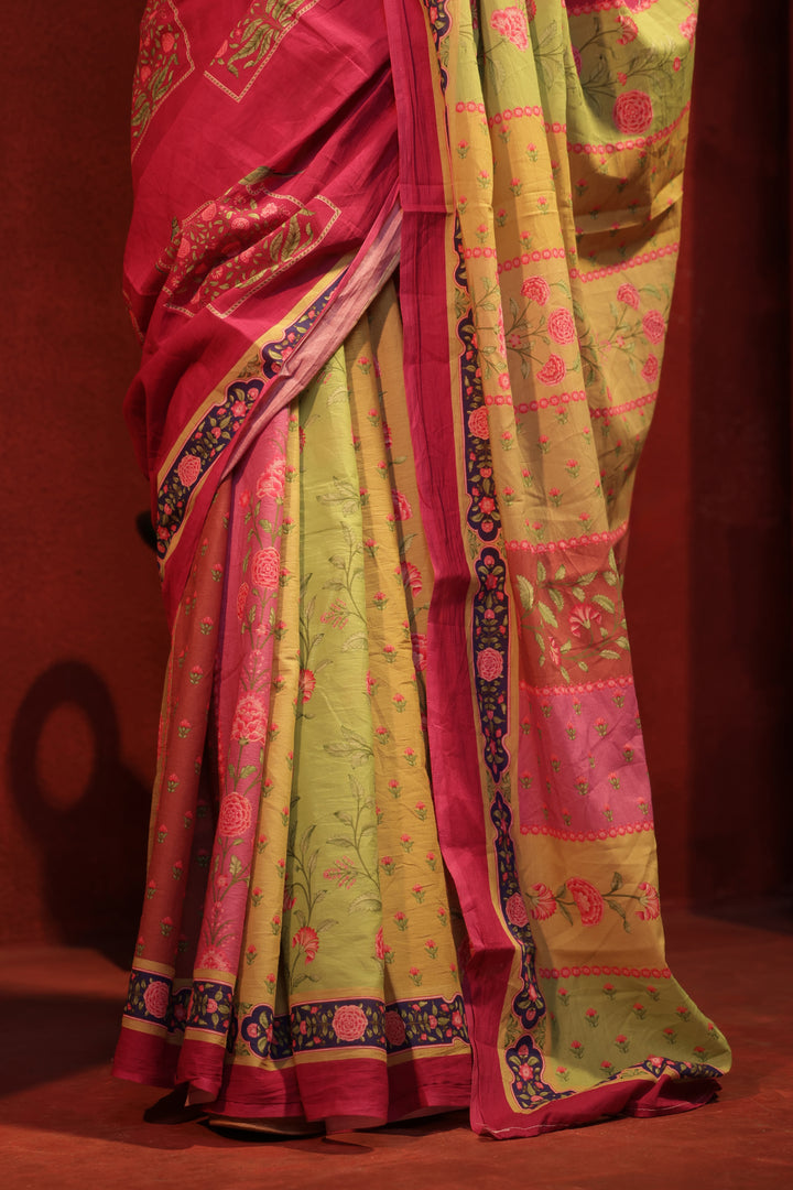 Narangi saree