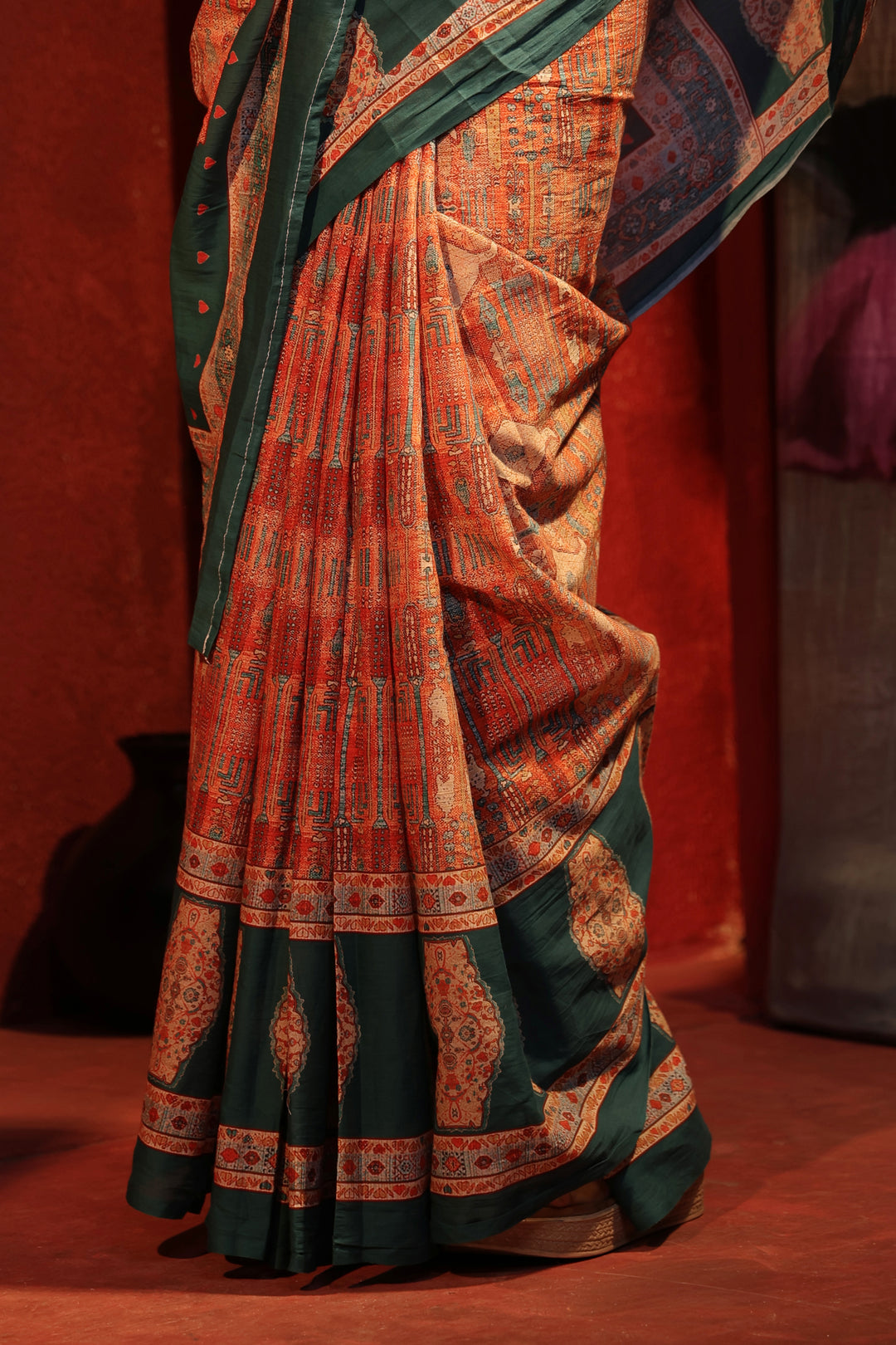 Pukhraj saree