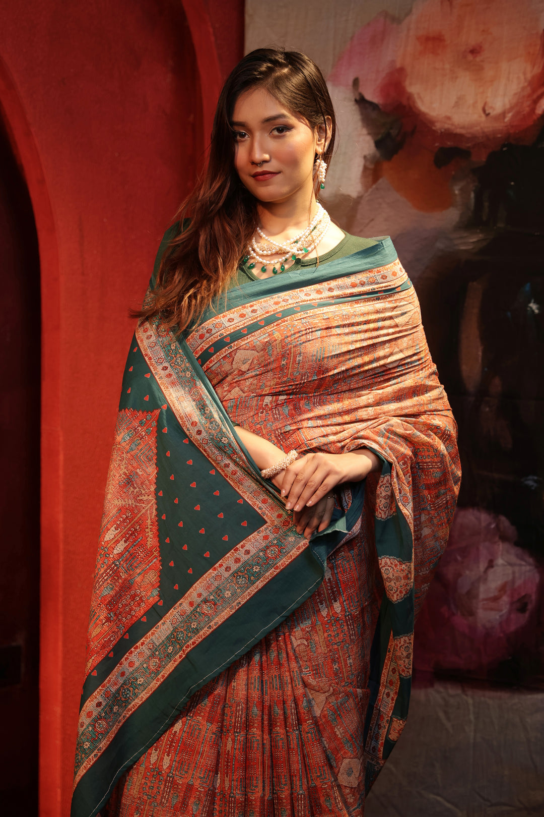 Pukhraj saree