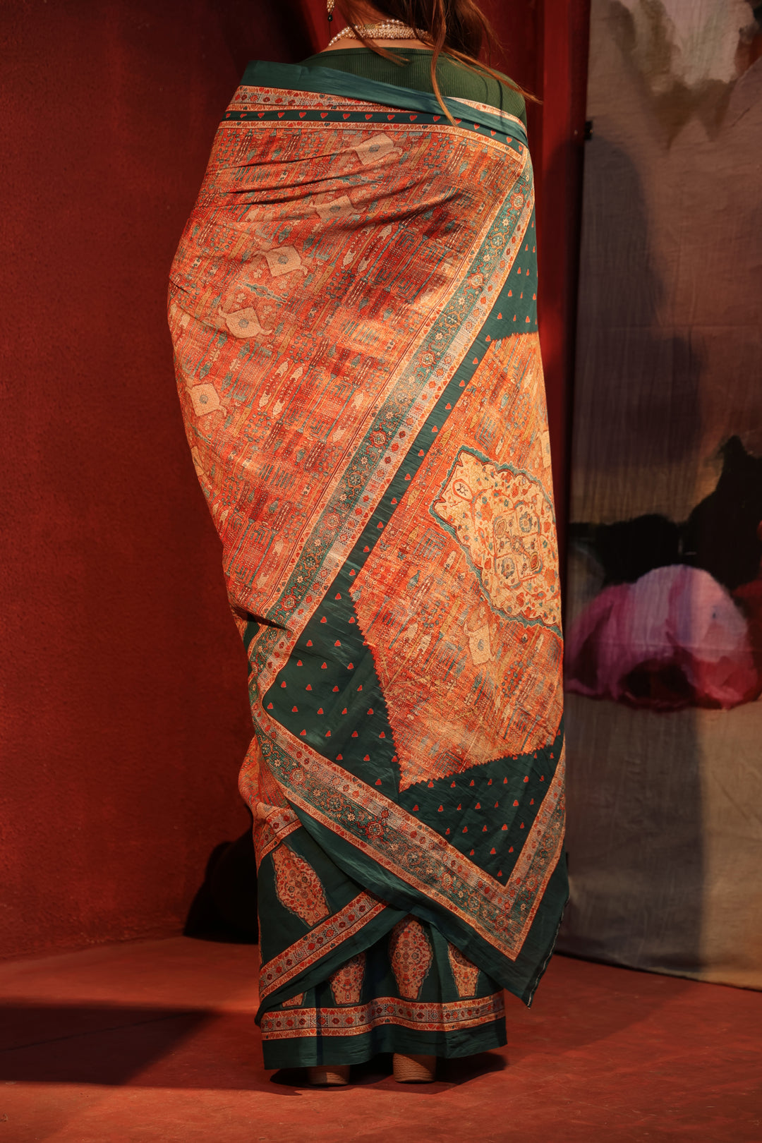 Pukhraj saree
