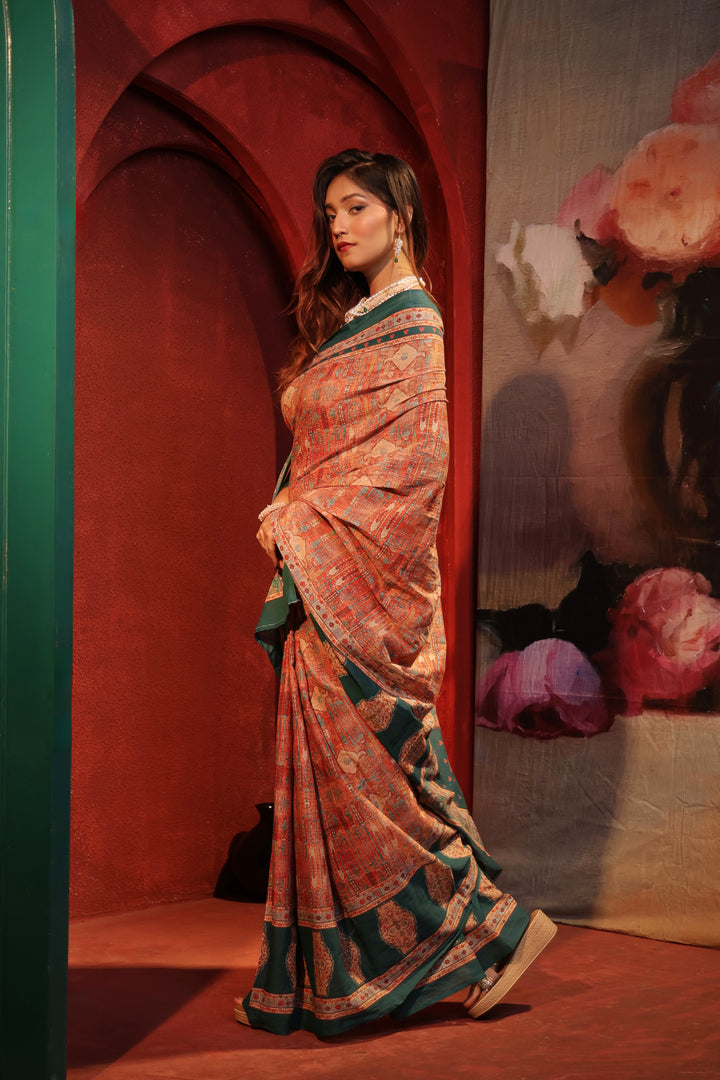 Pukhraj saree