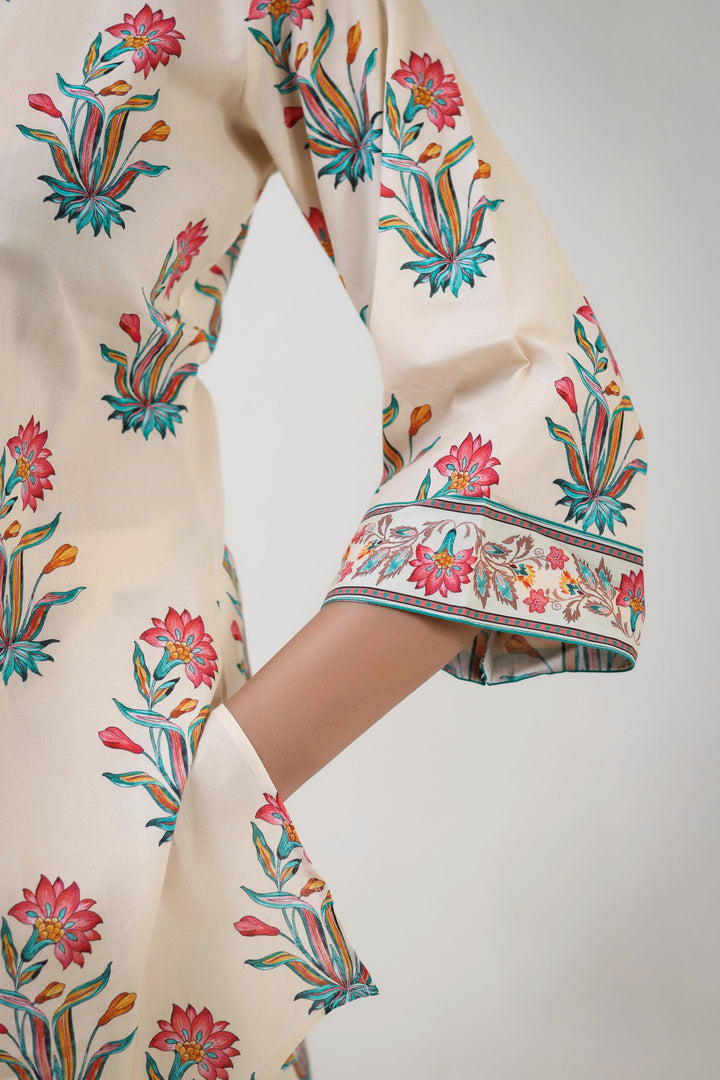 Floral buta printed coordset