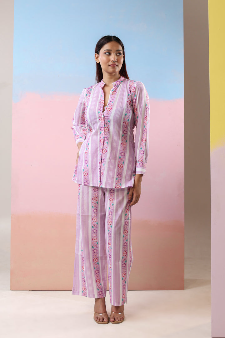 Messey motifs printed coordset