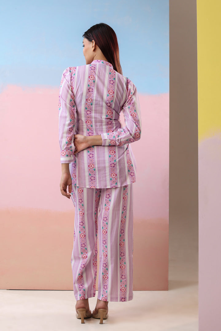 Messey motifs printed coordset