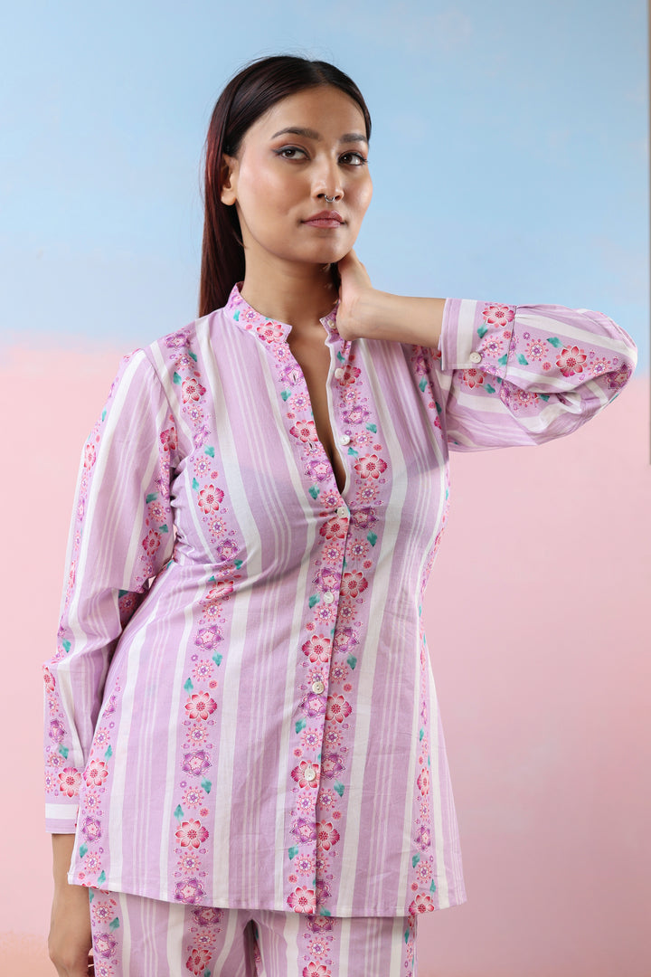 Messey motifs printed coordset