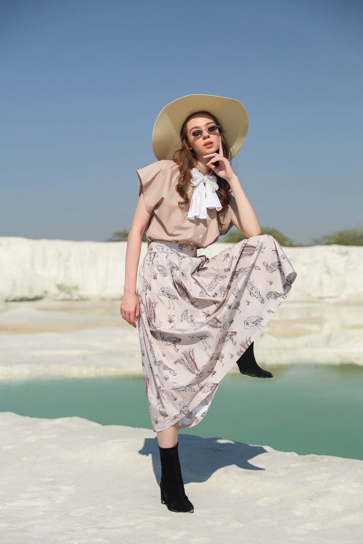 Delicate Rio tier Skirt dress