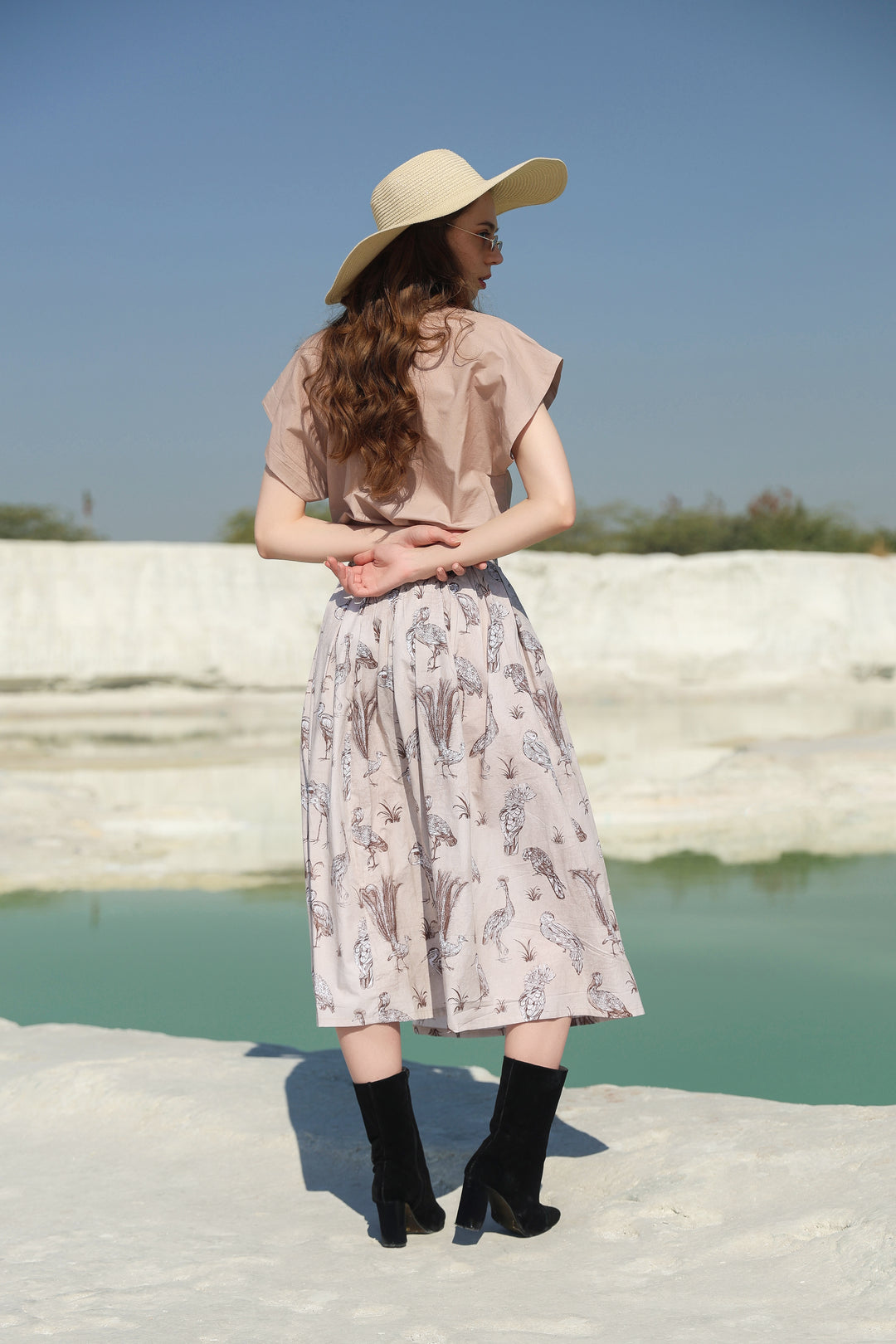 Delicate Rio tier Skirt dress