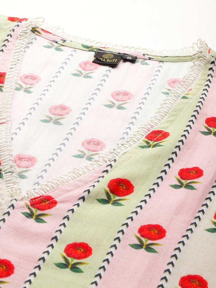 Parcha Kurta Set