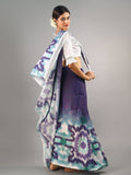 Buta Buti Purple Colour Tie and Dye Printed Pure Cotton Saree With Unstitched Blouse And LaceButa Buti Purple Colour Tie and Dye Printed Pure Cotton Saree With Unstitched Blouse And Lace
