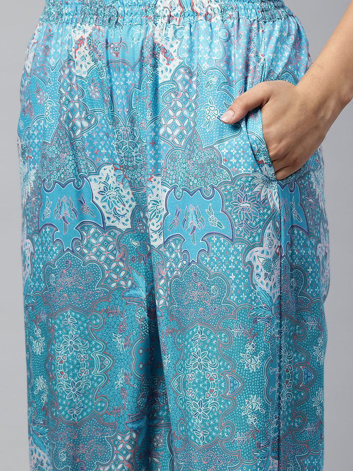 Jalajh Ajarak Kurta Set
