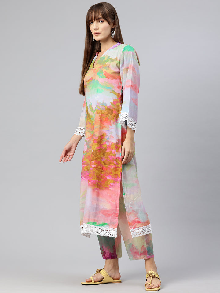 Kashia Printed Kurta Set