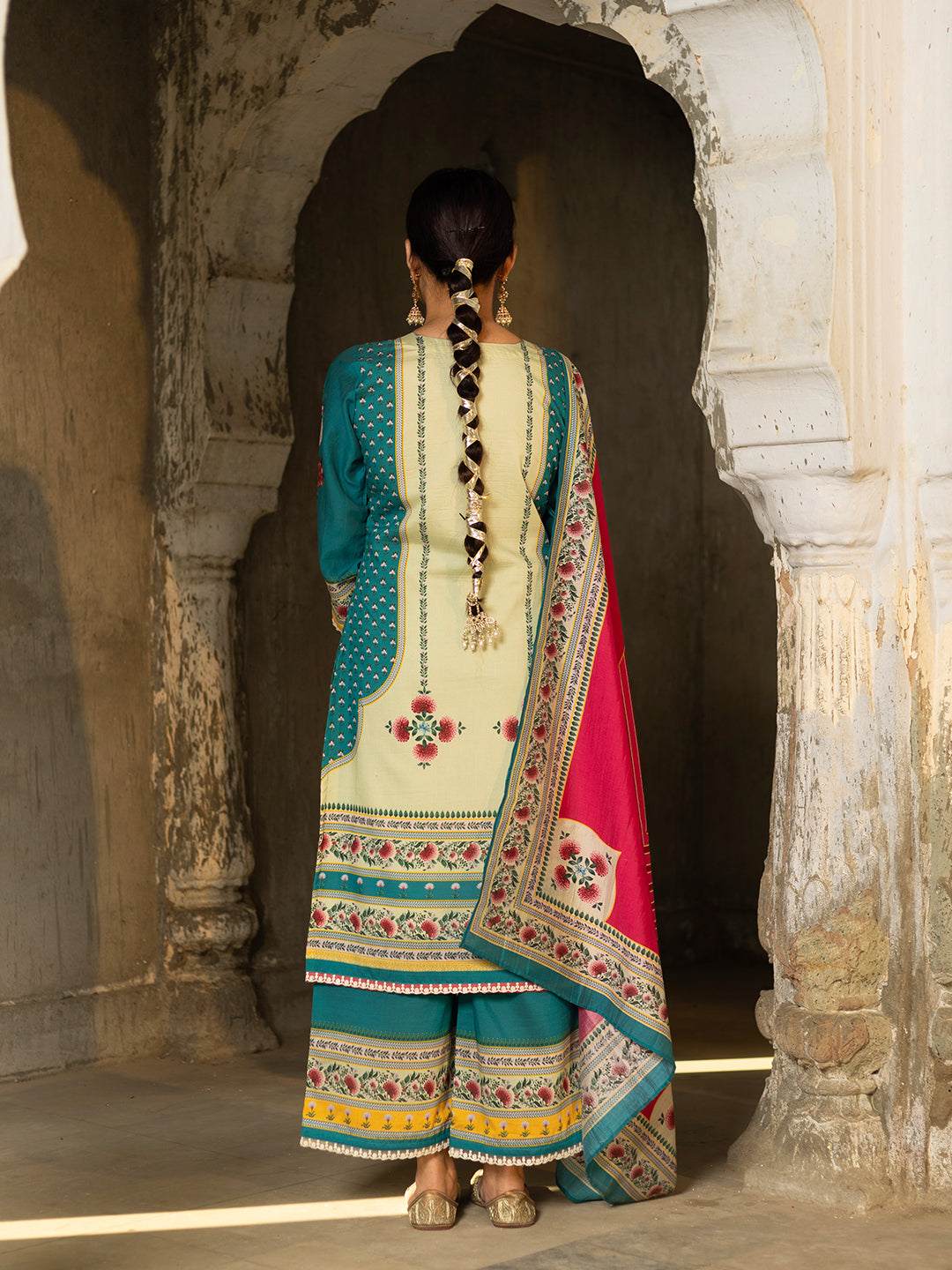 Rashika gulab kurta set