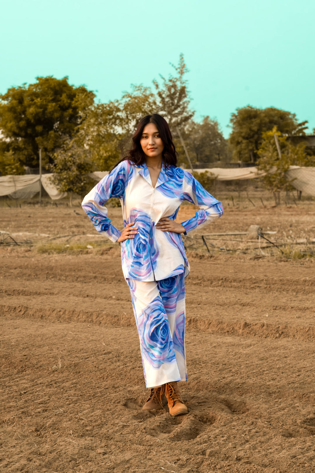 Almond Bellarose Co-ord Set
